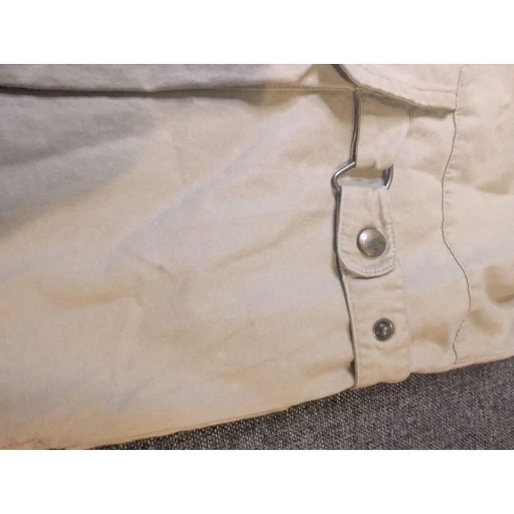 Vintage Woolrich Men's Medium Khaki Vest Vented Photography Fishing Tactical